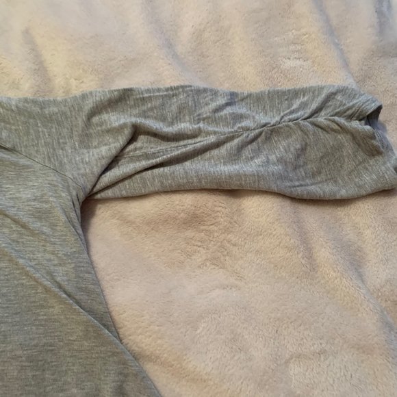 Apt 9 Striated Gray Open Jersey Cardigan Size XL - Picture 3 of 10